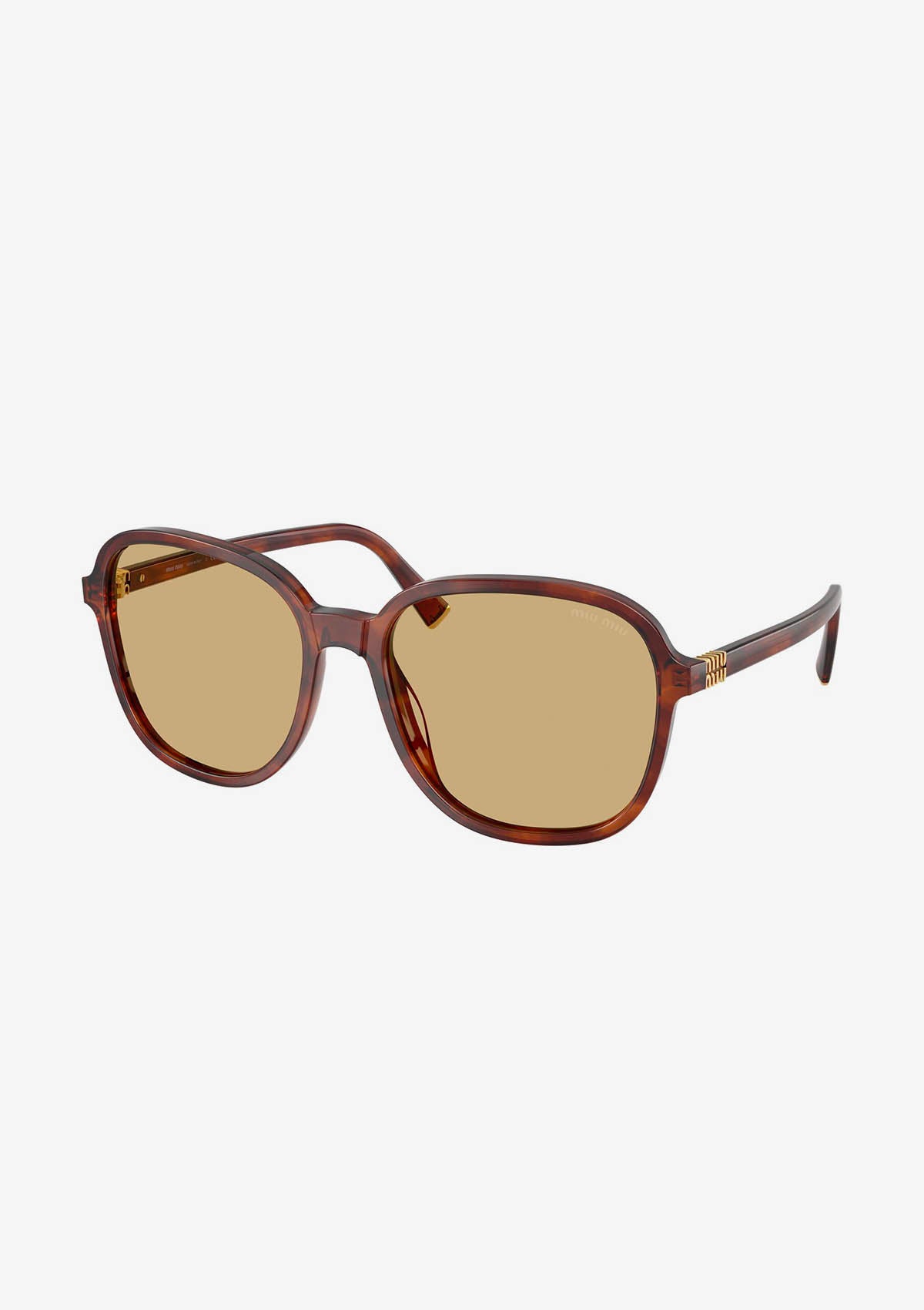 Lunettes de soleil MIU MIU MU B01S  26E10R Brun