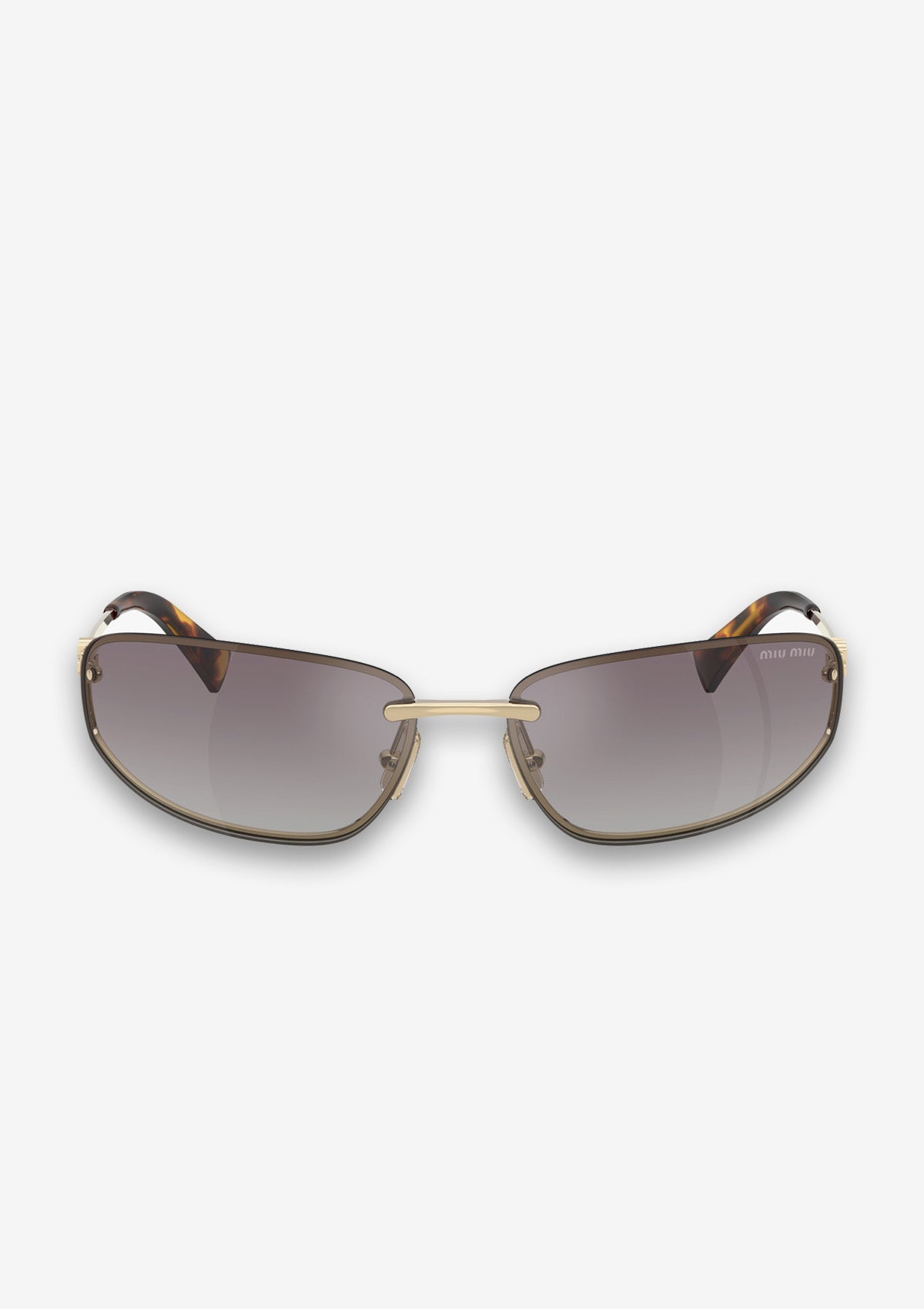 Lunettes de soleil MIU MIU MU A50S  ZVN30C Or