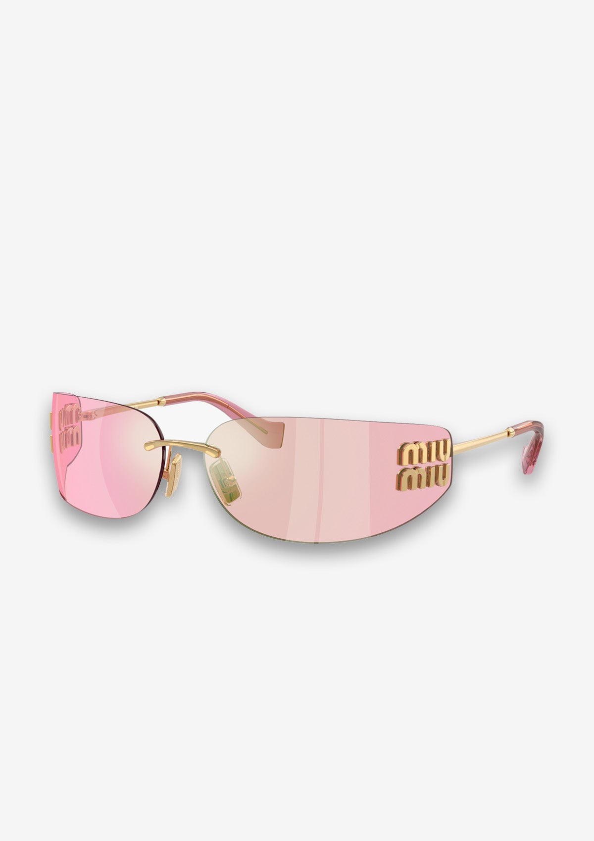 Lunettes de soleil MIU MIU MU A51S  5AK90Y Or