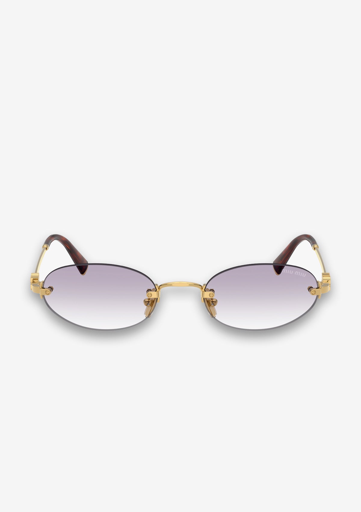 Lunettes de soleil MIU MIU MU A54S  5AK04O Or