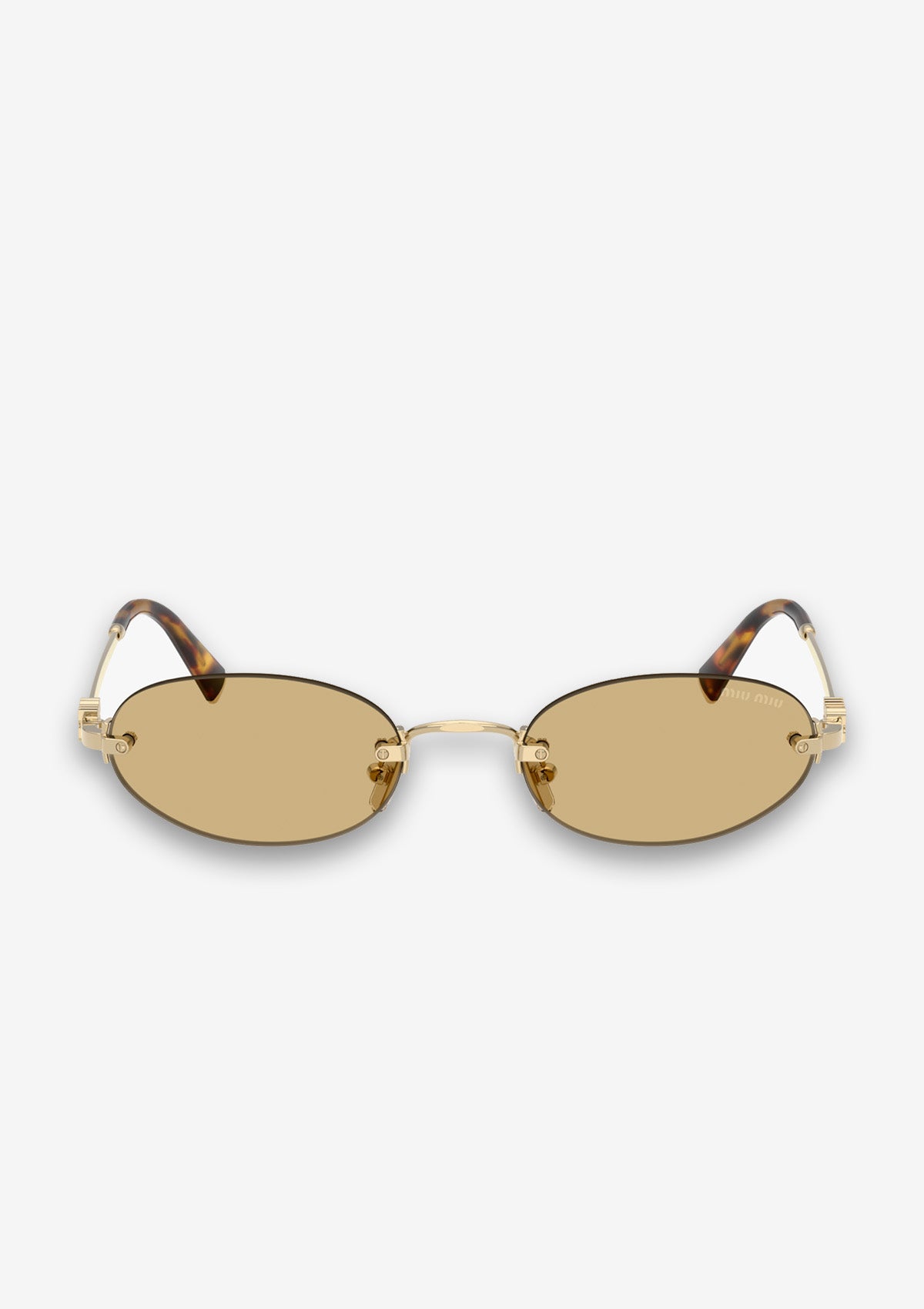 Lunettes de soleil MIU MIU MU A54S  ZVN10R Or