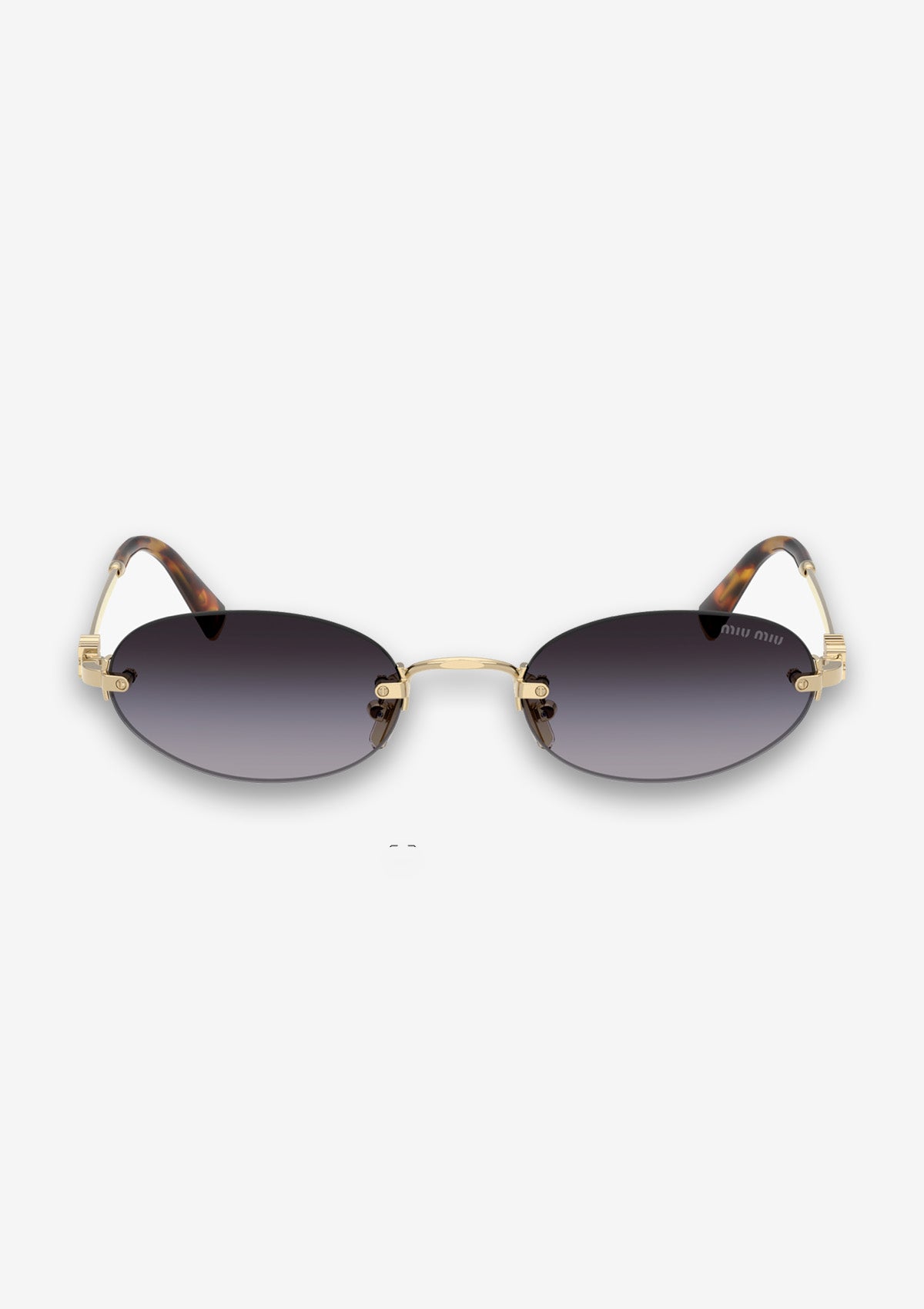 Lunettes de soleil MIU MIU MU A54S  ZVN5D1 Or