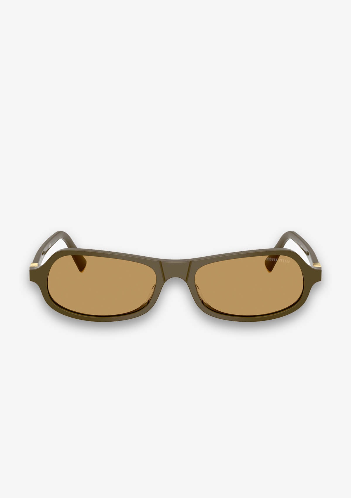Lunettes de soleil MIU MIU MU B10SU  25L10Y Vert