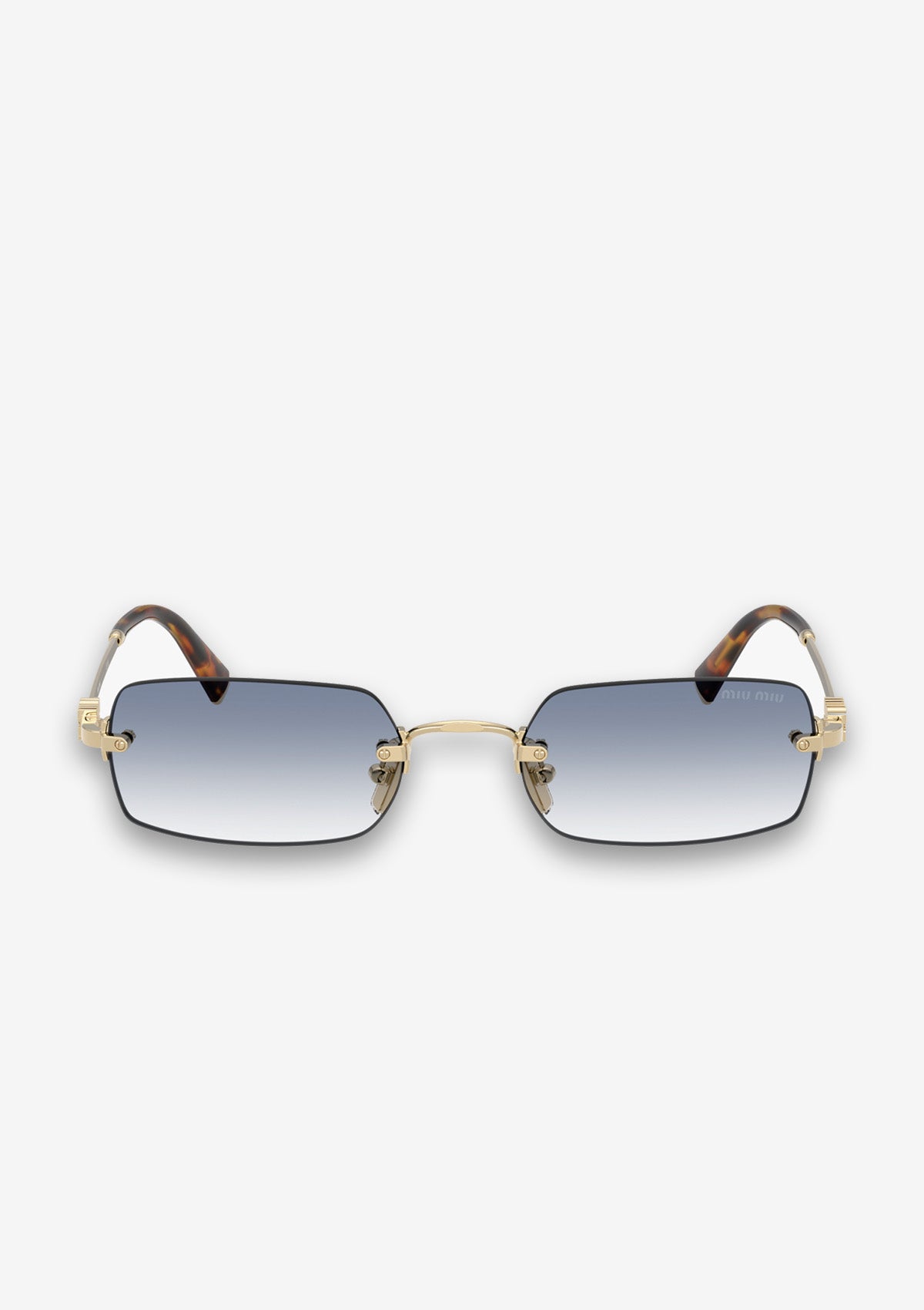 Lunettes de soleil MIU MIU MU B50S  ZVN80O Or