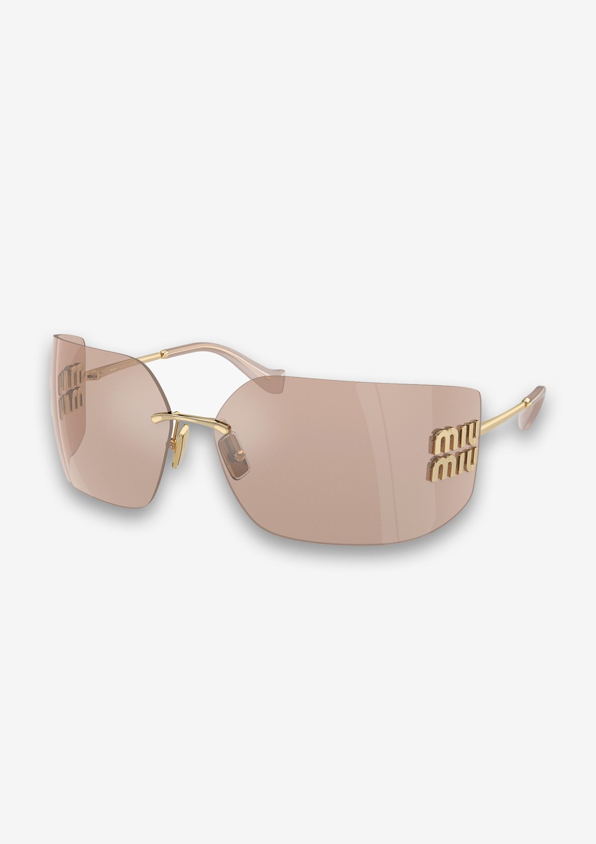 Lunettes de soleil MIU MIU RUNWAY MU 54YS  ZVN20F Or