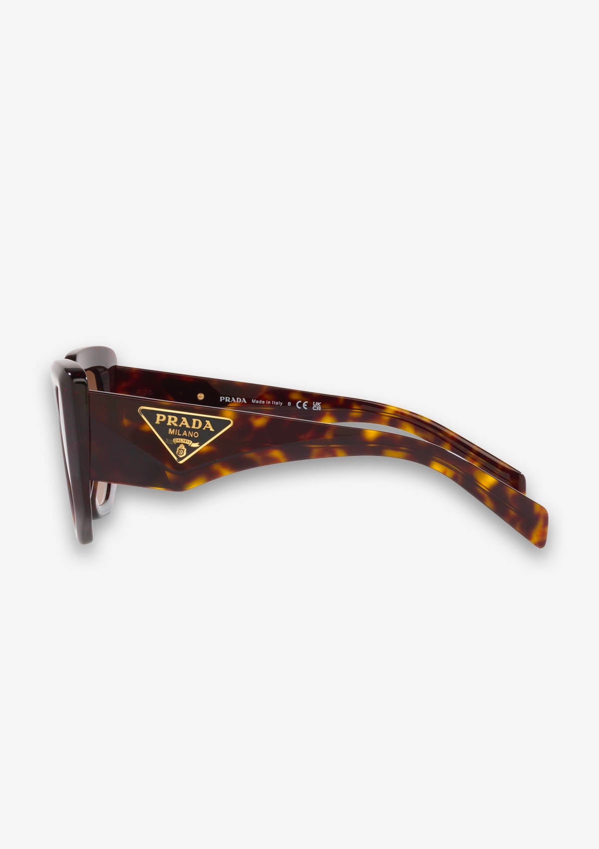 Lunette de soleil PRADA PR 14ZS Marron écaille