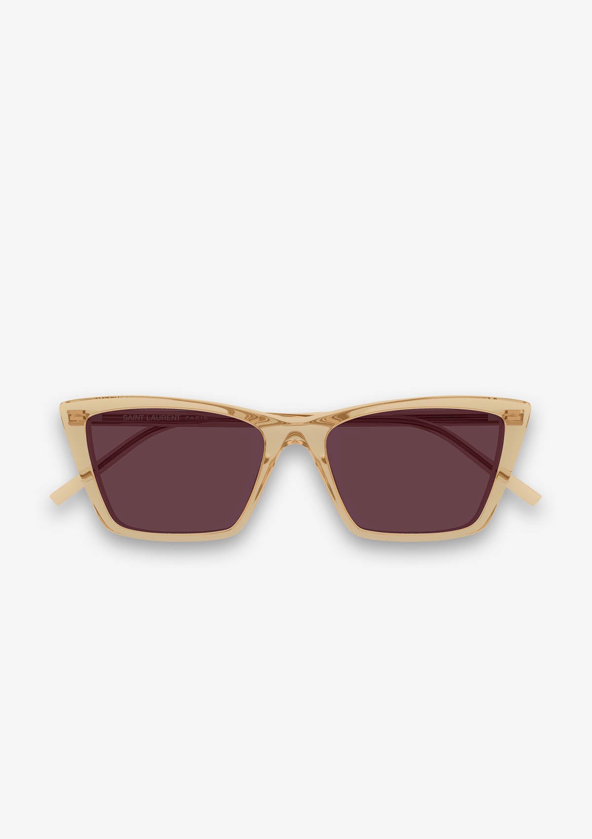 Lunette de soleil Saint Laurent SL 737 MICA THIN Jaune
