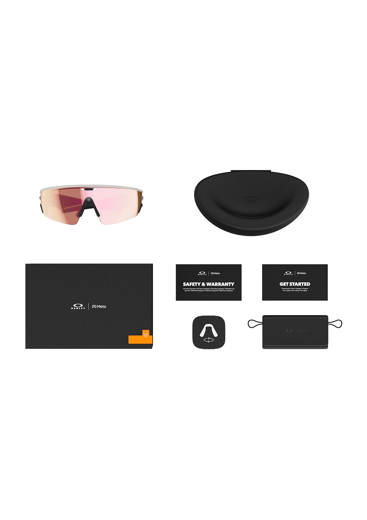 Lunettes de soleil OAKLEY META VANGUARD OW8001 Blanc
