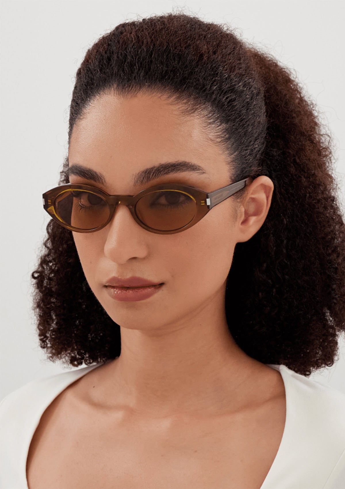 Lunette de soleil Saint Laurent SL 567 Vert
