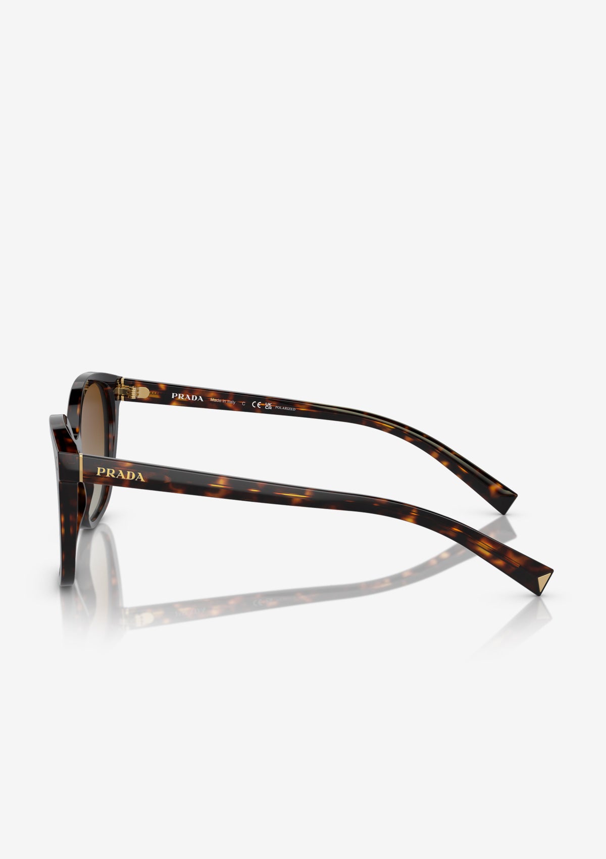 Lunette de soleil Prada PR 22ZS Marron Écaille